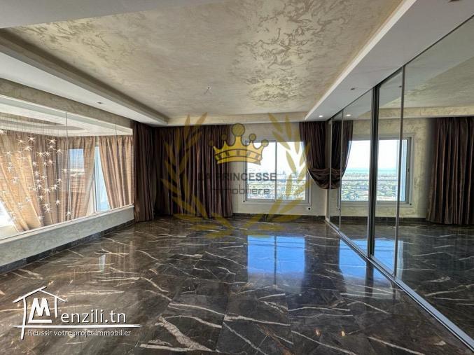 Vente – luxueux penthouse avec une belle vue