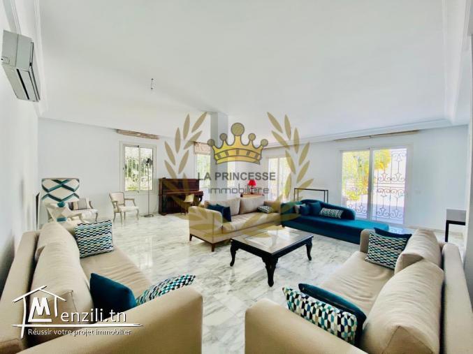 Location - Villa S+3 avec piscine à Carthage