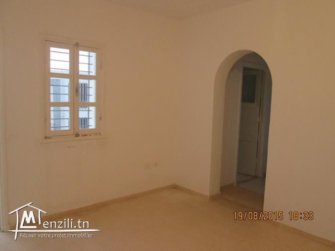 Etage d'un duplex à louer