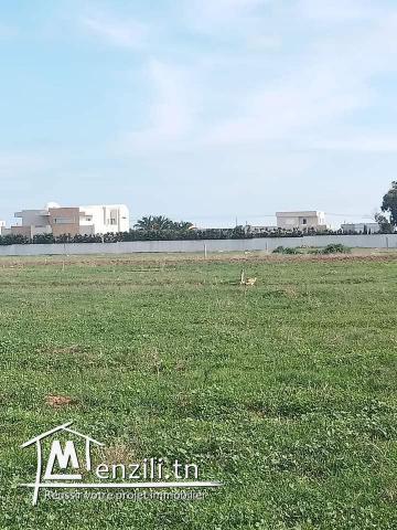 a vendre un terrain vue sur mer a kerkouene kelibia