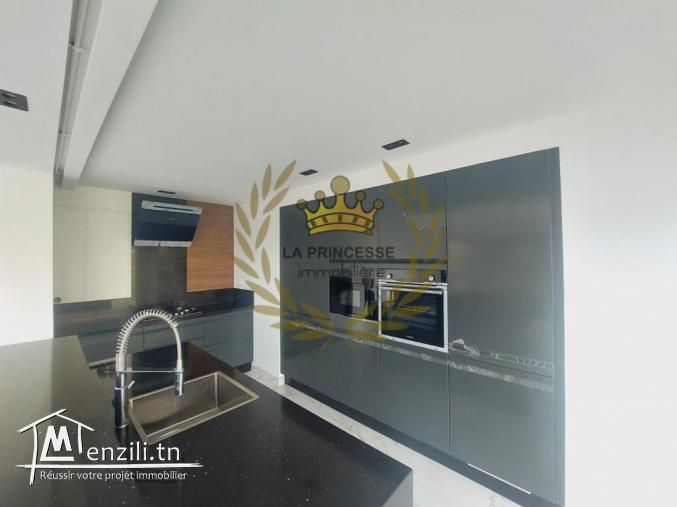 Location - Appartement S+2 avec une belle vue sur la forêt de Gammarth