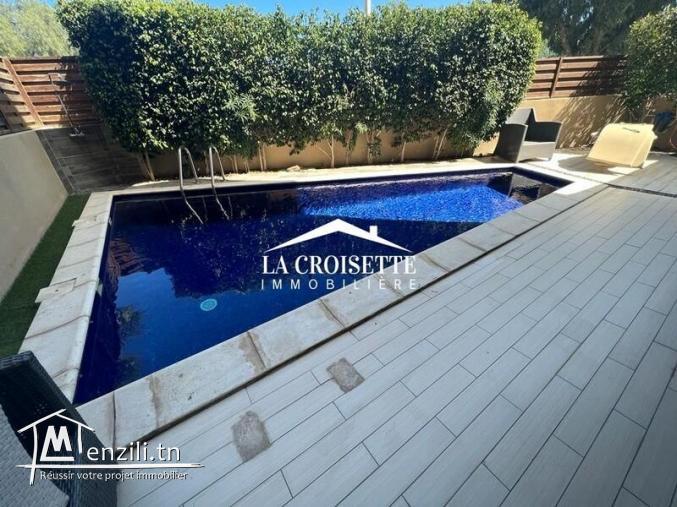 Duplex S3 avec piscine à La Marsa ZTRL0072