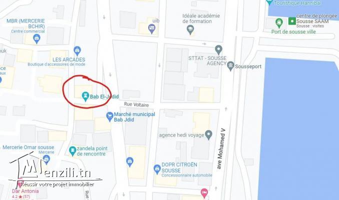 فرصة locale à vendre, entrée à Bab Jdid