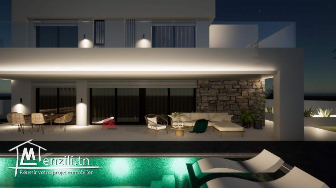 VENTE VILLA HAUT DE GAMME À DJERBA MEZRAYA - RÉF V630