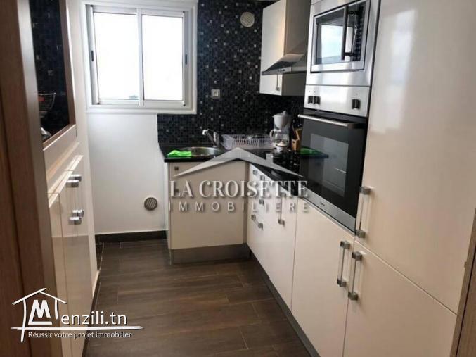 Penthouse S3 meublé vue mer à La Marsa MAL0142