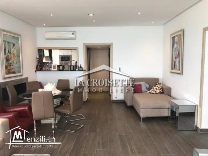 Penthouse S3 meublé vue mer à La Marsa MAL0142