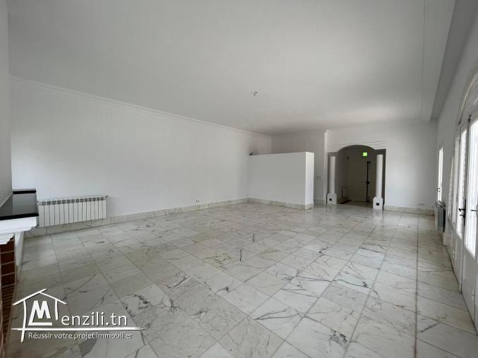 Location -  Étage de villa à Gammarth supérieur