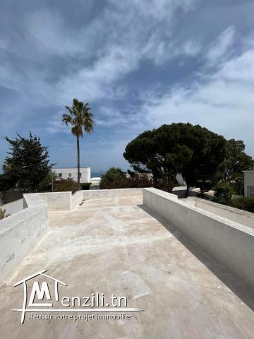 Location -  Étage de villa à Gammarth supérieur