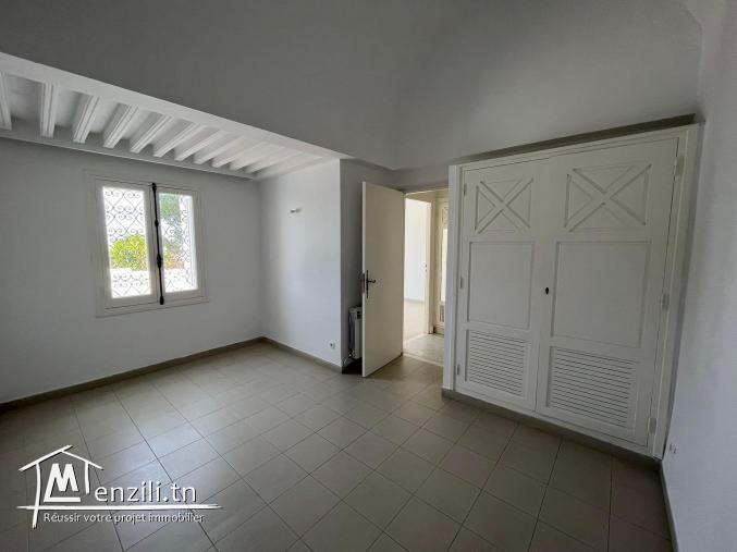 Location -  Étage de villa à Gammarth supérieur