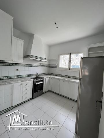 Location -  Étage de villa à Gammarth supérieur