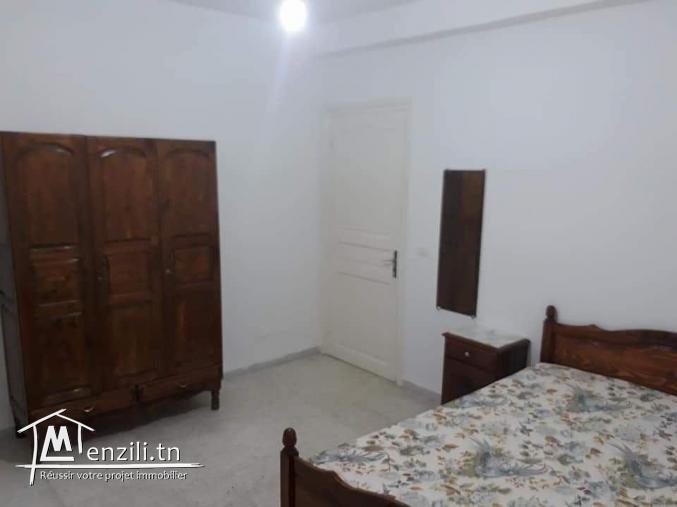 A louer un appartement S+3 meublé a Monastir