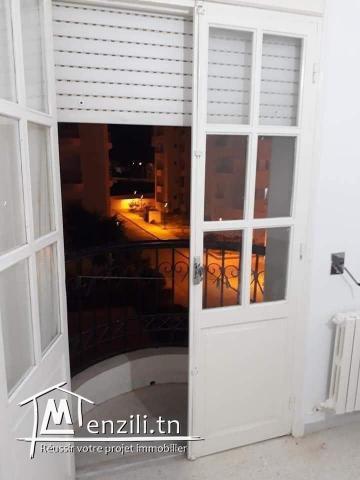 A louer un appartement S+3 meublé a Monastir