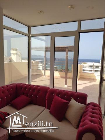 Appartement vue mer S+1 Sousse