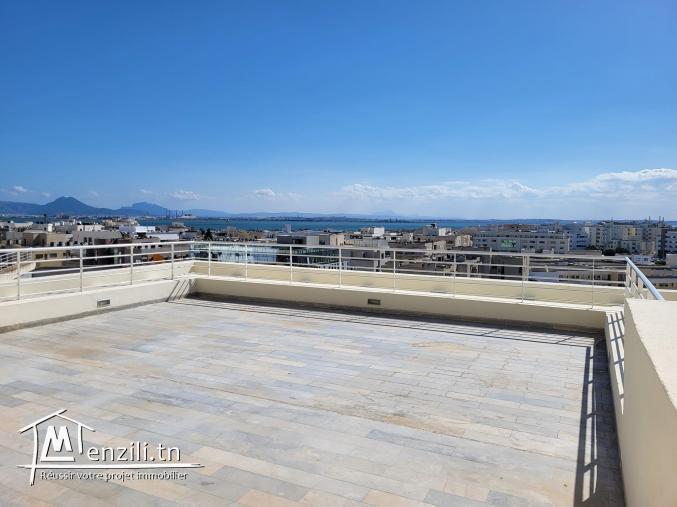 A louer appartement S3 avec terrasse et vue sur Lac