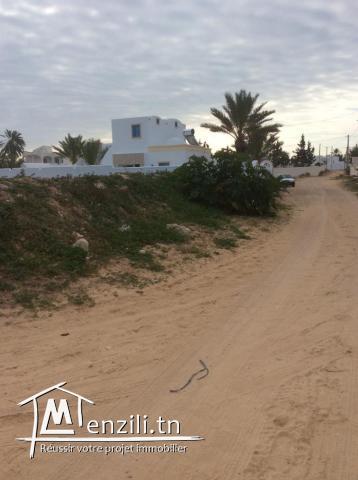 Maison avec titre bleu