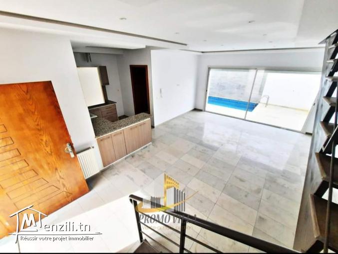duplex avec piscine à hammamet N