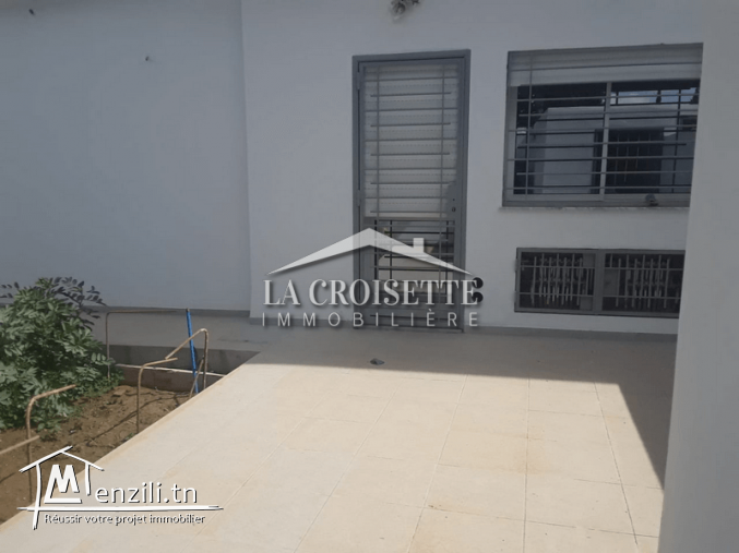 un duplex S+4 avec jardin à L’Aouina MDL0395