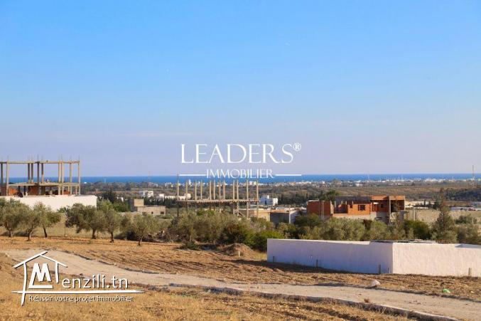 أرض قريبة من ياسمين الحمامات