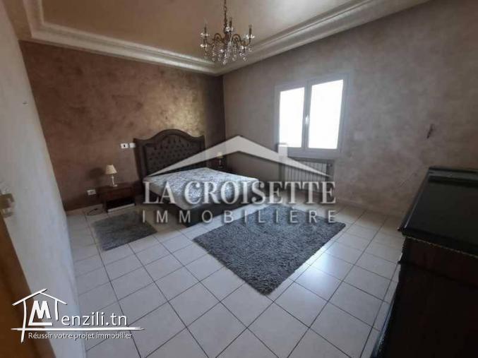 un appartement meublé S+3 à La Marsa MDL0161