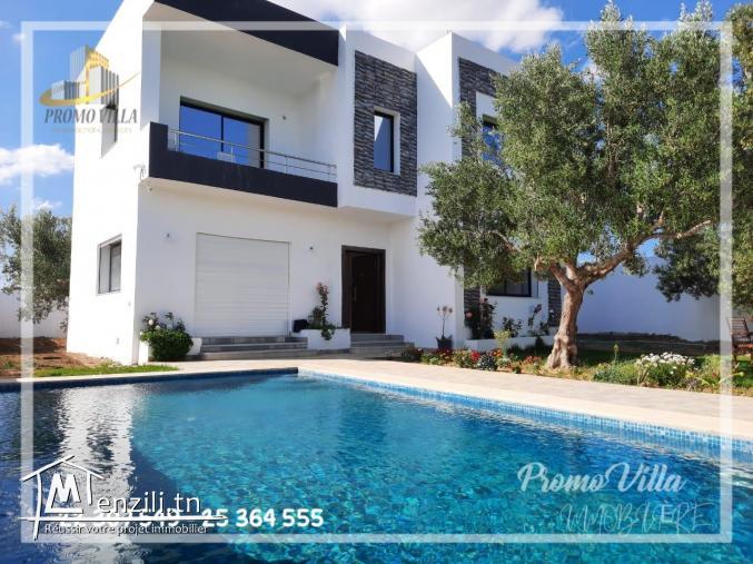 une charmante Villa avec piscine sur 900m² de terrain