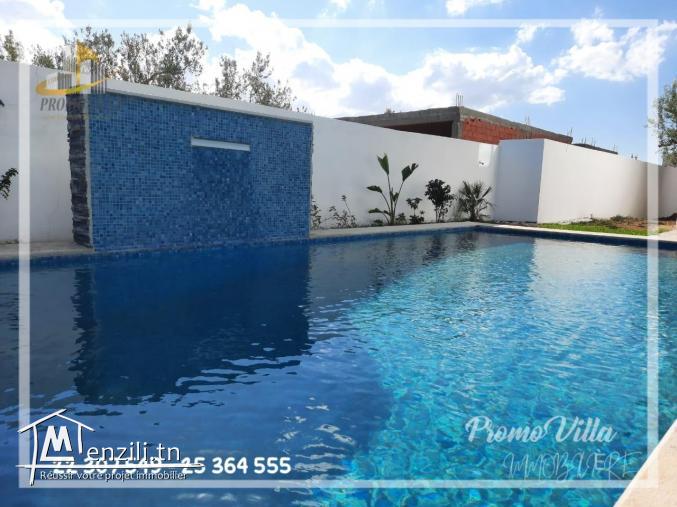 une charmante Villa avec piscine sur 900m² de terrain