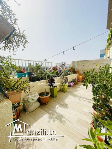 A VENDRE | Un appartement S+3 Rénové Avec Terrasse