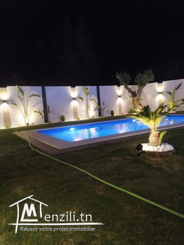 une charmante villa à Menchar