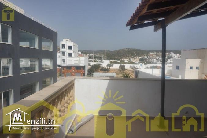 Appartement situé au 3 éme étage dans un immeuble à kharrouba Hammamet Nord