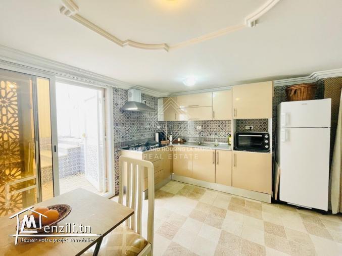 Studio S+1 avec 2 terrasses, entrée indépendante, meublé et toutes charges comprises