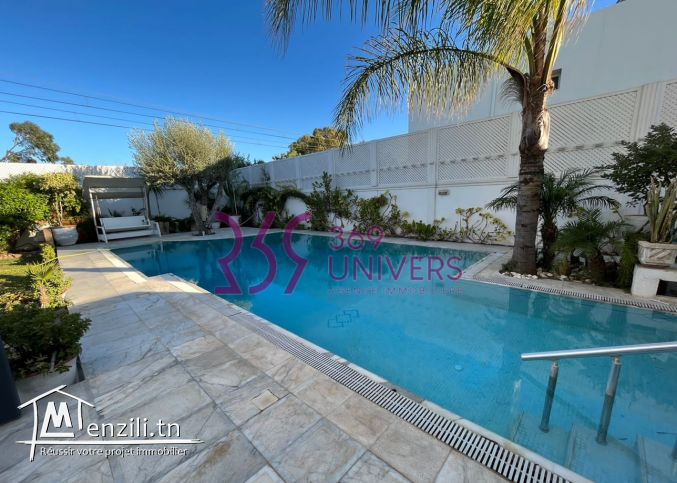 Villa s4 avec piscine à Carthage ref rh002