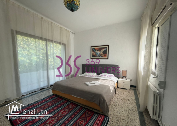 Villa s3 avec jardin à Carthage ref rh001