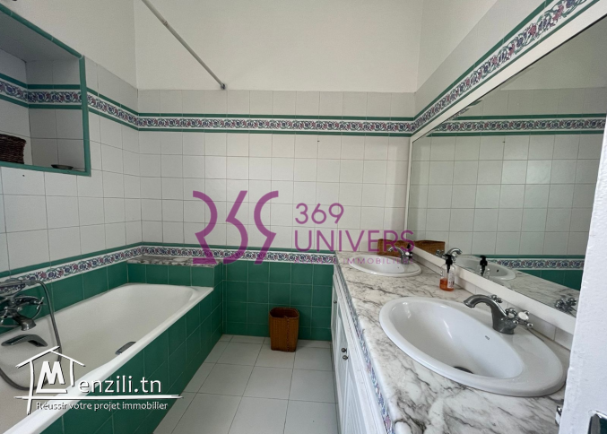 Villa s3 avec jardin à Carthage ref rh001