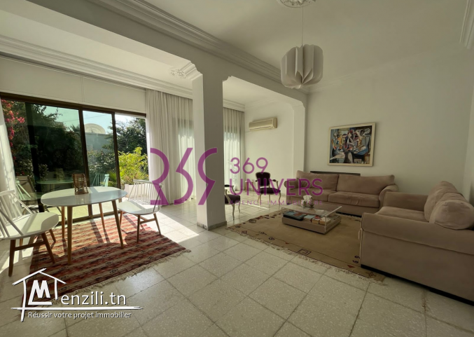 Villa s3 avec jardin à Carthage ref rh001