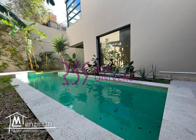 Triplex meublé s3 à Gammarth ref rh006