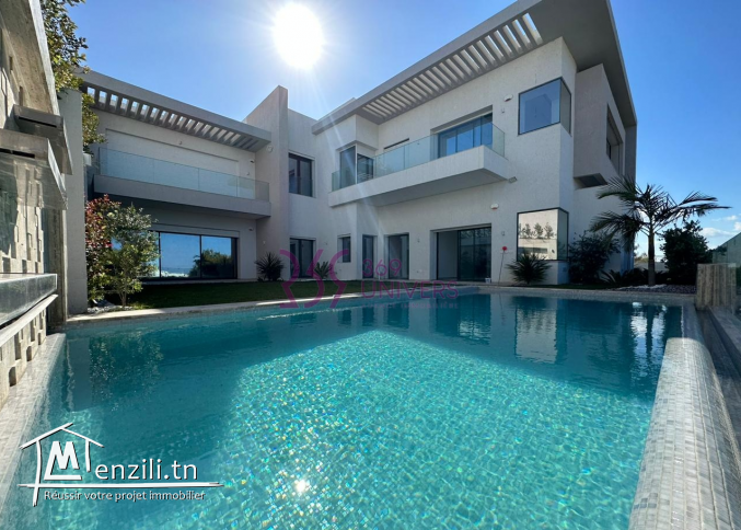 Appart s3 vue sur mer à gammarth ref ra001