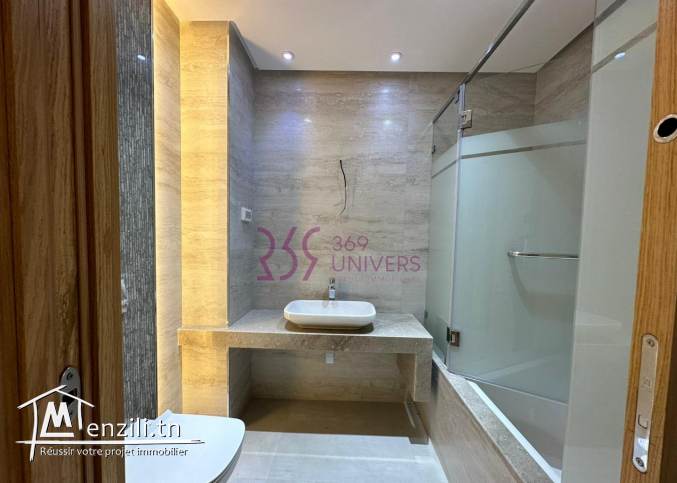 Appart s3 vue sur mer à gammarth ref ra001