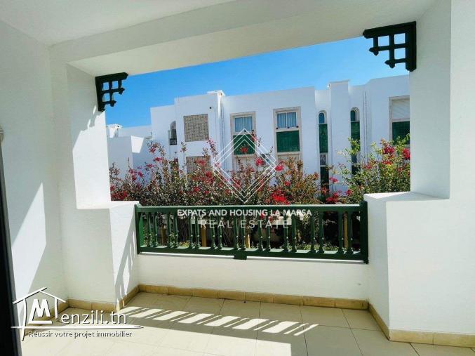 A LOUER S+2 meublé À la Marsa