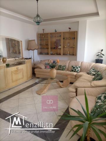 Un appartement s2 avec vue sur mer à la Marsa