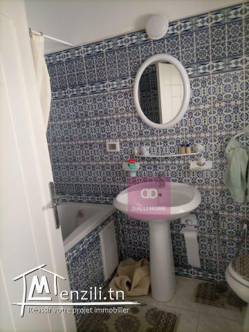 Un appartement s2 avec vue sur mer à la Marsa