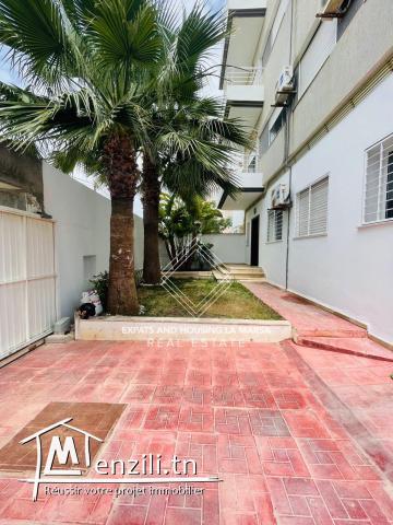 A LOUER S+2 avec jardin !! À la Marsa