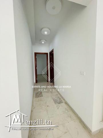 A LOUER S+2 avec jardin !! À la Marsa