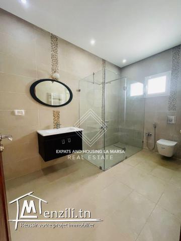 A LOUER S+2 avec jardin !! À la Marsa