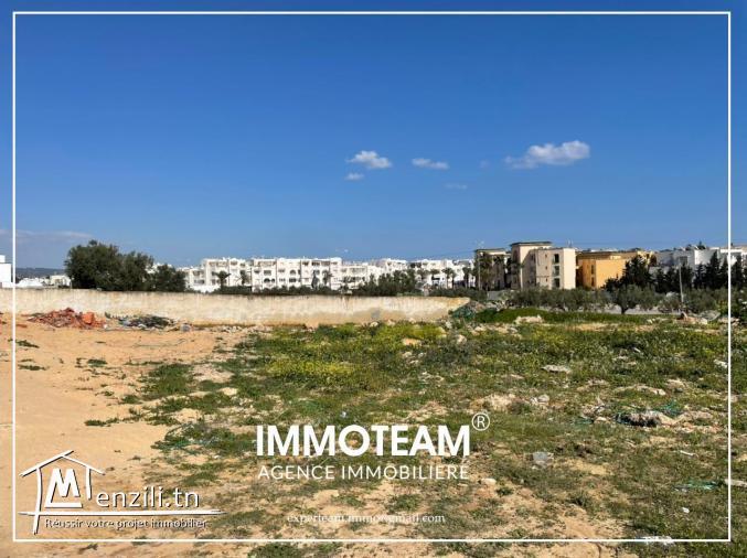 A vendre un superbe  terrain  à Hammamet