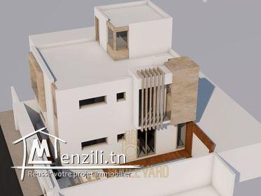A vendre Villa duplex S+3 à Cité Diamant Hammamet