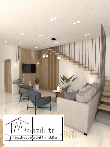 A vendre Villa duplex S+3 à Cité Diamant Hammamet