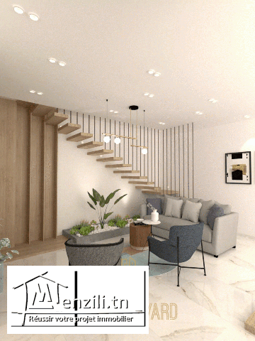 A vendre Villa duplex S+3 à Cité Diamant Hammamet