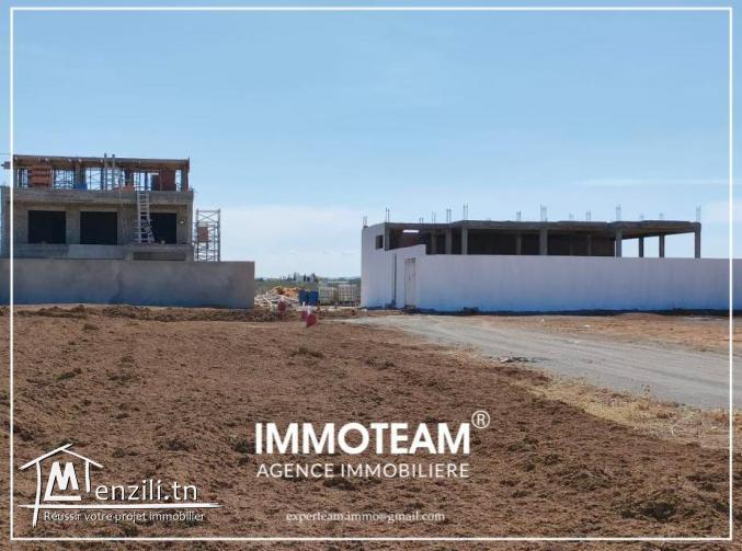 A vendre un terrain juste à 3km de Jinen Hammamet