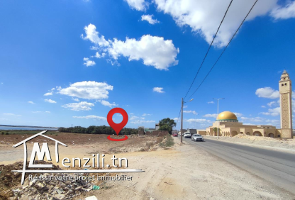 A vendre Terrain 833 m² à KORBA Nabeul constructible