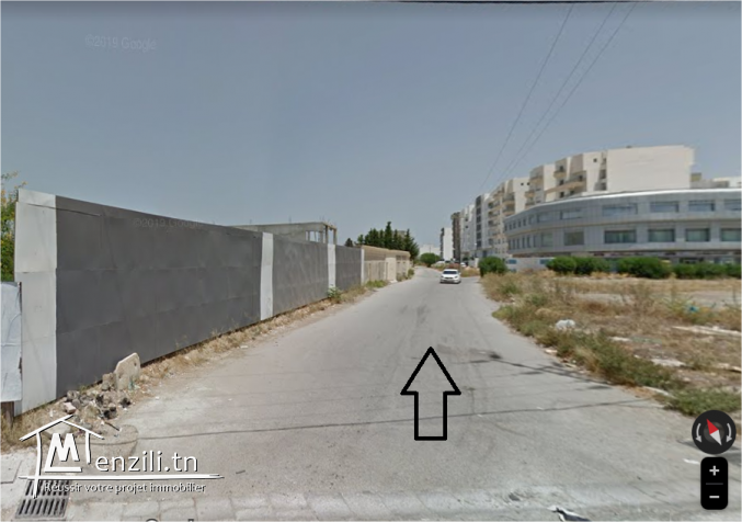 La soukra terrain 676 m2