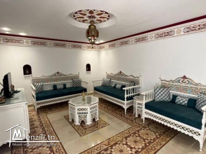 Villa S2 style arabesque à centre ville Nabeul
